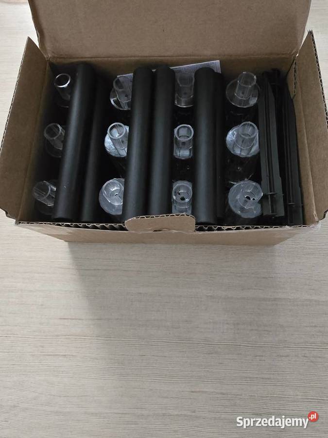 Lampki solarne ogrodowe 12 sztuk pomorskie Czarna Woda