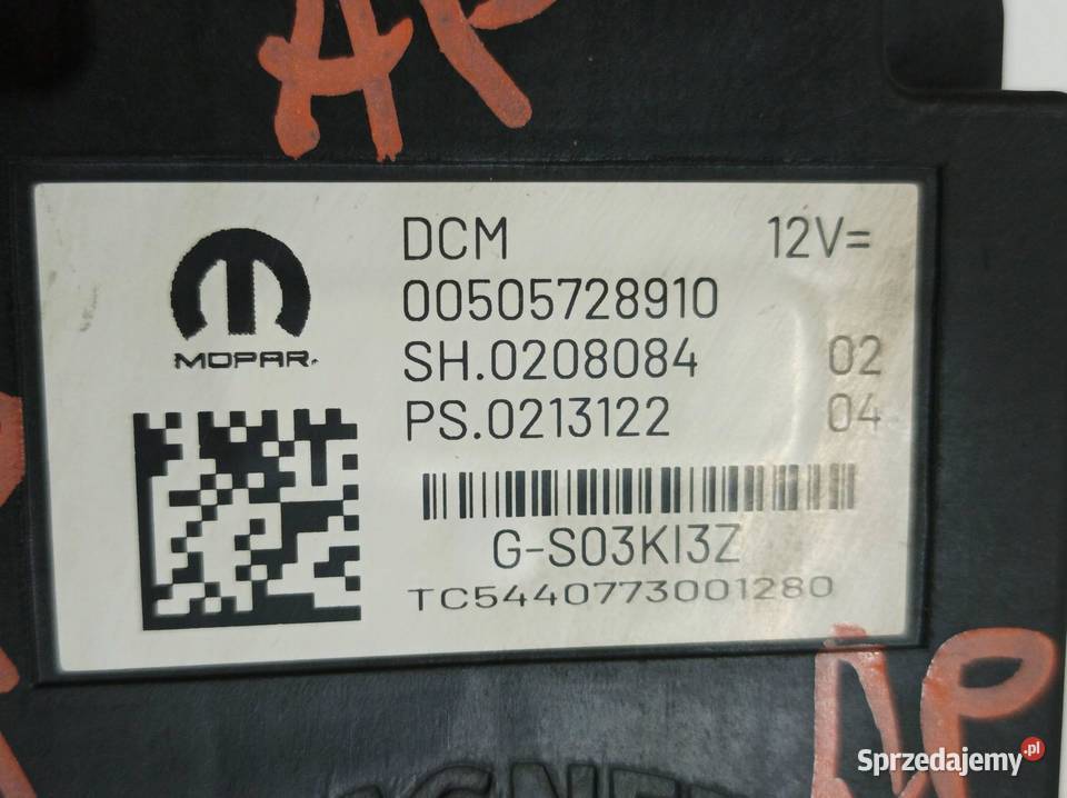 MODUŁ 00505728910 Alfa Romeo Tonale I 2022 Rok produkcji 2024