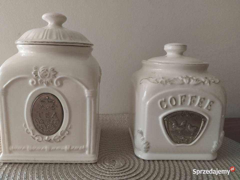 Pojemnik pojemniki ceramiczne kawa herbata mazowieckie Warszawa