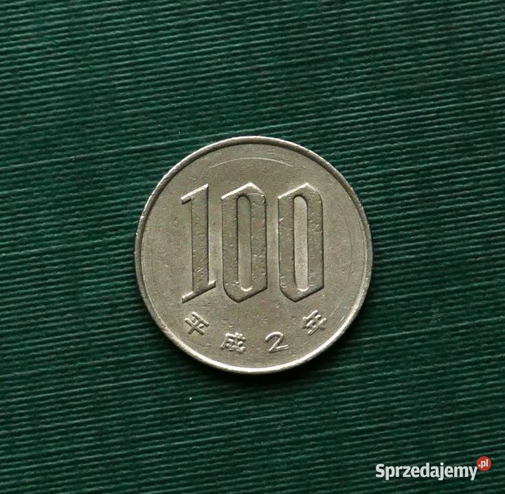 Japonia 100 jenów 1990r śląskie Gliwice
