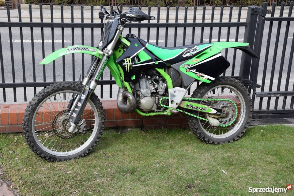 Kawasaki KX250 2T 1998 SUPERMOTO EXCEL BRAKING benzyna