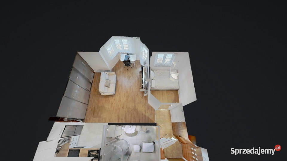 Sprzedam dwupokojowe mieszkanie z balkonem balkon Kraków