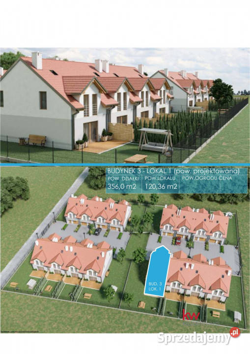 Do sprzedaży dom szeregowy Miłoszyce 12036m2