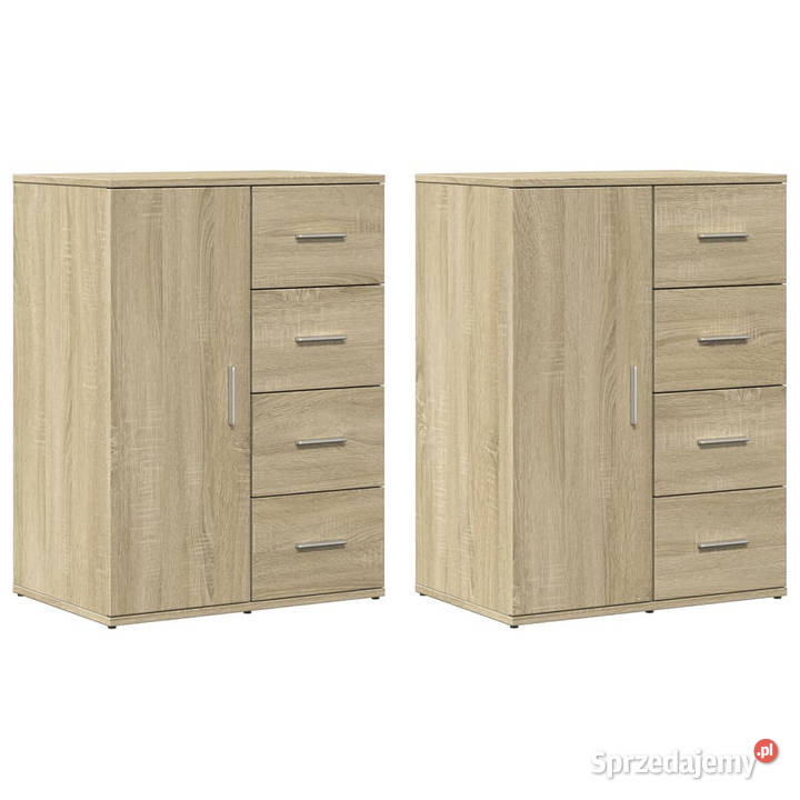 Szafki 2 dąb sonoma 59x39x80 materiał Pozostałe Warszawa