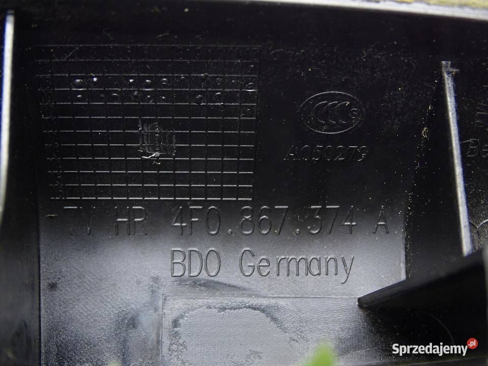 PODŁOKIETNIK DRZWI PRAWY TYŁ TYLNY AUDI A6 C6 osobowe