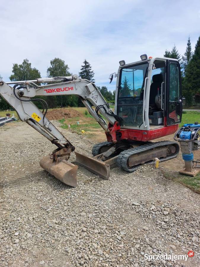 Minikoparka Takeuchi TB230 leasing 28t 2018r Łęki Dolne sprzedam