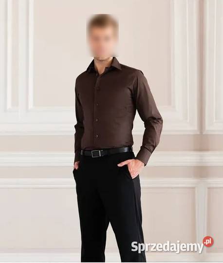 Elegancka Koszula wizytowa rM 4142 Nowa Markowa Kraków