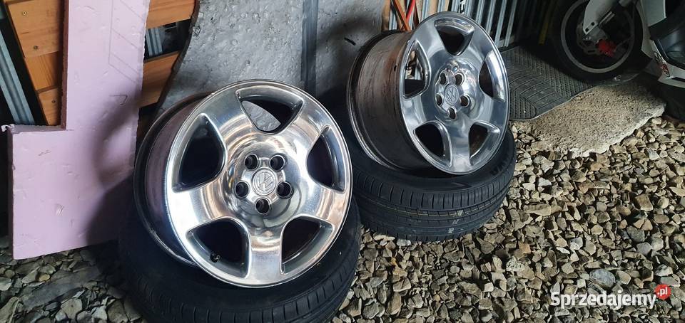 Polerowane Alufelgi 17 5x112 Rarytas Okazja Rozmiar 17" Koła i felgi Gorlice