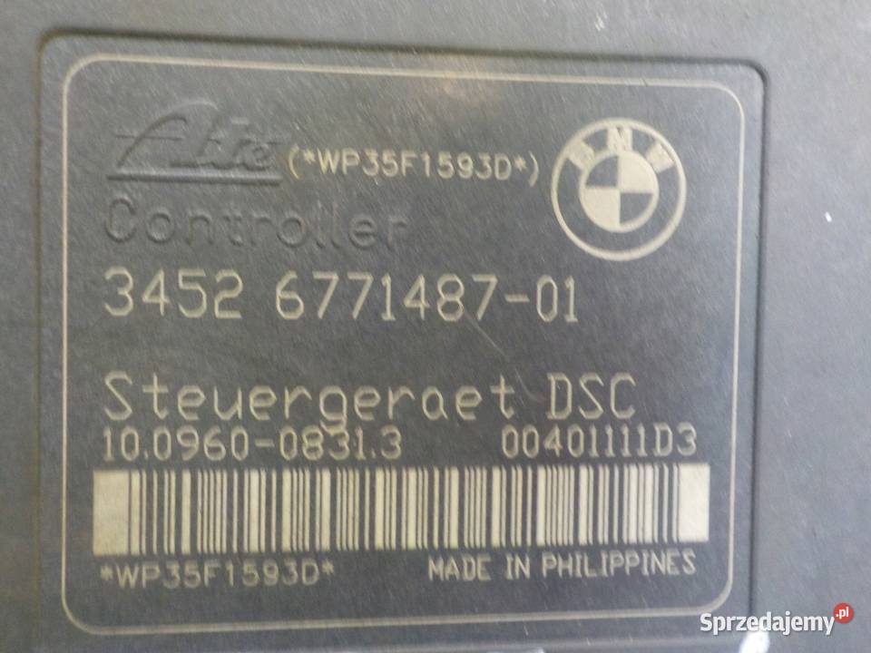 BMW 3 E90 20 B 05r pompa ABS 6771487 6791521 Suków