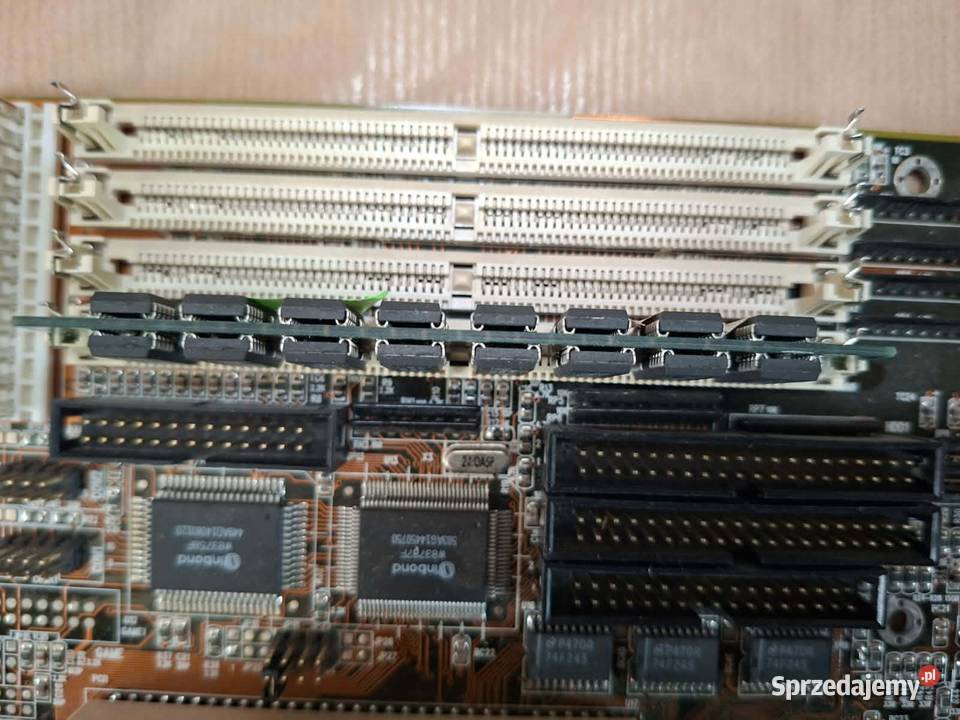 Retro Zestaw 486Płyta główna PC Chips M912 Intel Dębica sprzedam