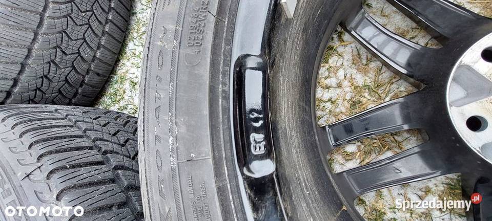 Felgi Dezent TR Black z oponami Dębica Frigo HP2 dolnośląskie