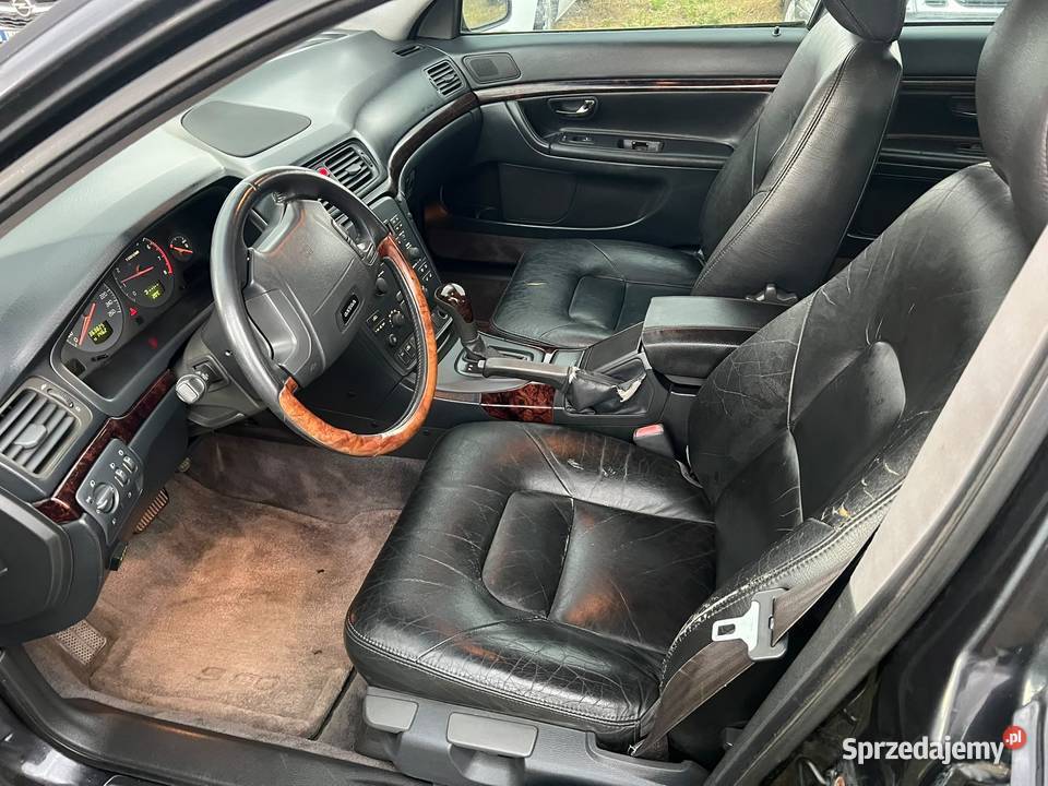 Volvo S80 24 170 BENZYNA GAZ AUTOMAT w skórach Rok produkcji 1999 Sokołów Podlaski