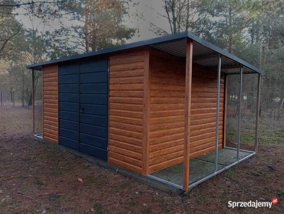 Domek ogrodowy 4x3m wiatka 13 13m złoty dąb Zbeltowice