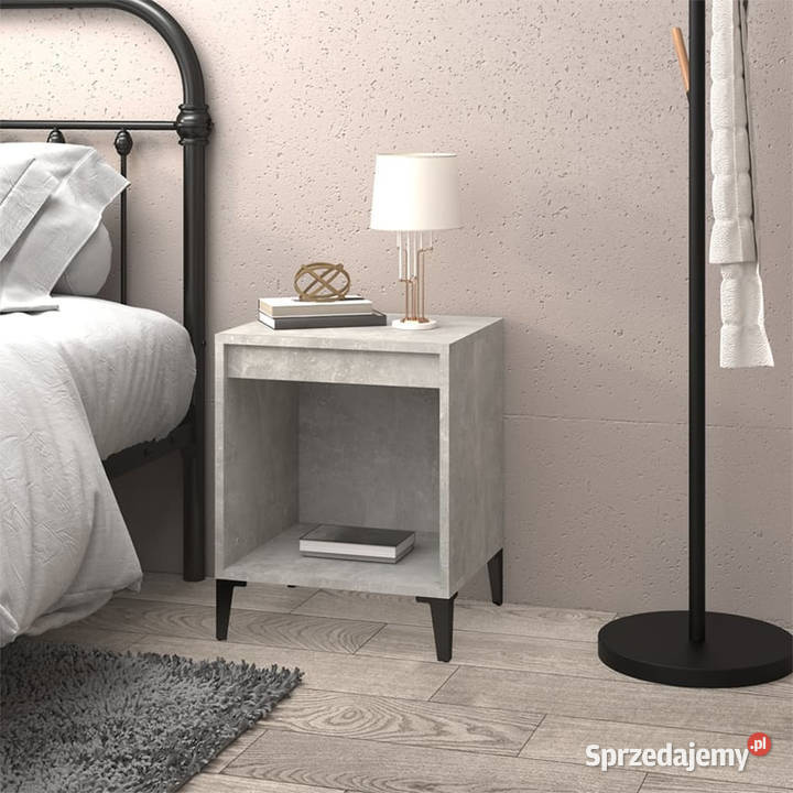 Szafka nocna szarość betonu 40x35x50 WM821882 Warszawa