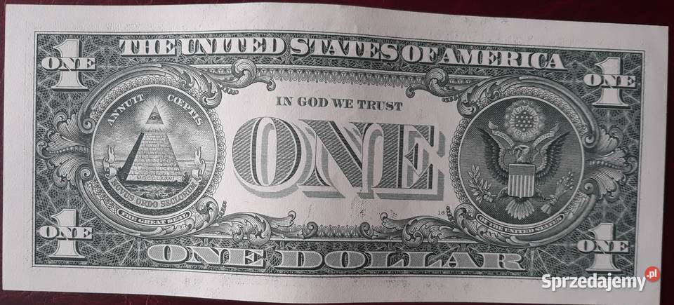 1 Dolar USA men B York seria A mennicze