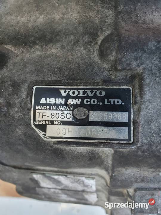 AUTOMATYCZNA SKRZYNIA BIEGÓW Volvo S80 II 24 D5 Rudka