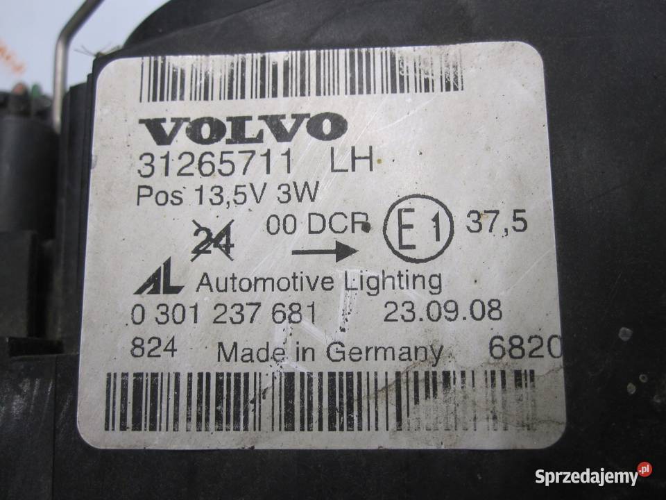 VOLVO V50 lampa lewa przód 31265711 XENON ANGLIK Kielce