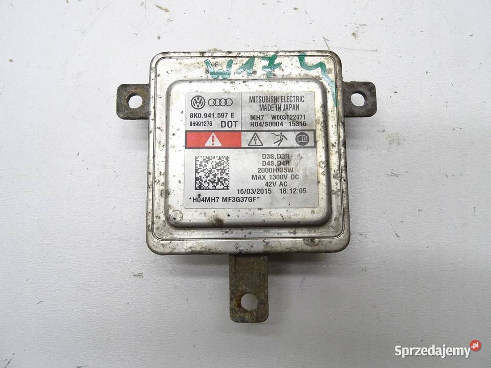 PRZETWORNICA XENON 8K0941597E AUDI A4 B8 A5 8T Przetwornice