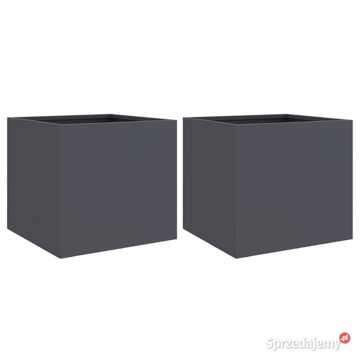 Donice 2 antracytowe 32x30x29 stal WM841540 Warszawa sprzedam