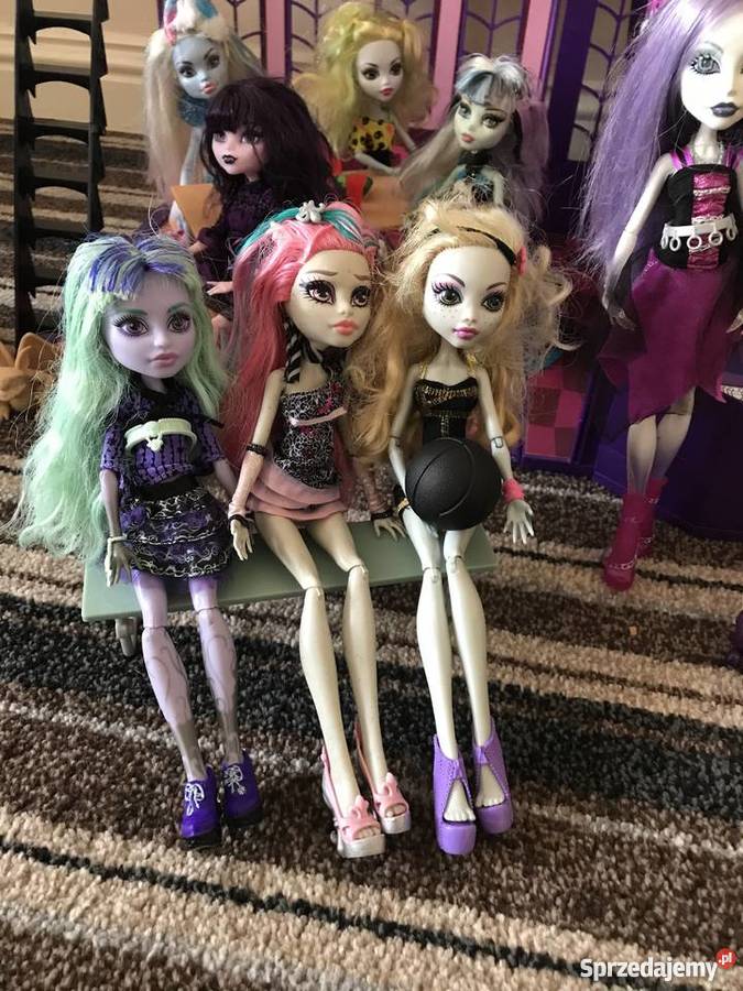 Wielki zestaw monster high straszyceum i 20 Tarnów