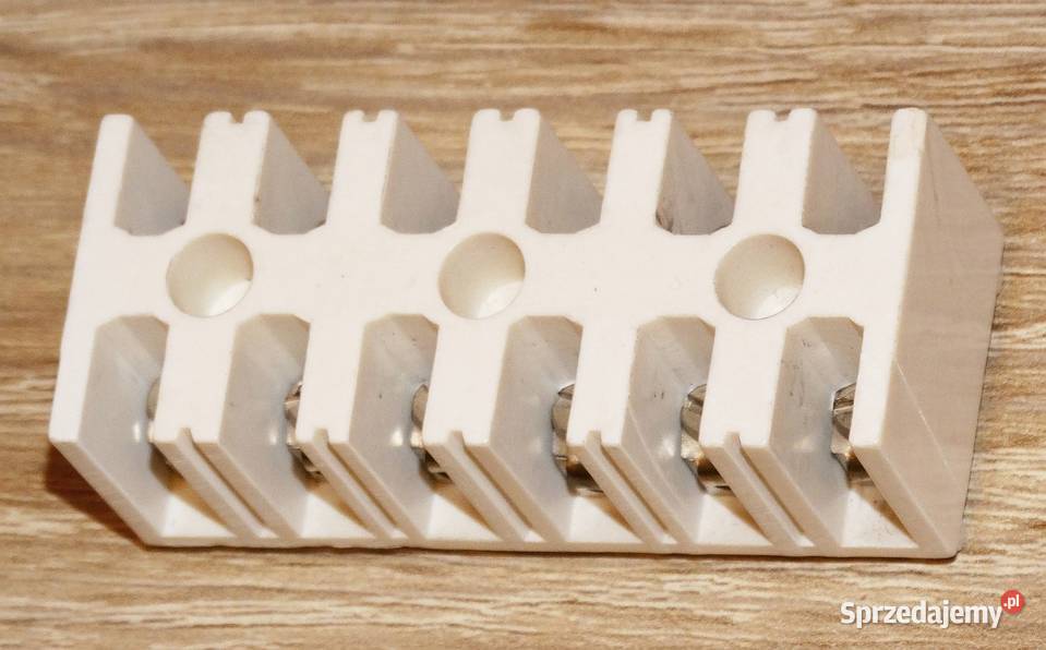 Listwa zaciskowa śrubowa kostka 6 torowa T55 typ śląskie Gliwice