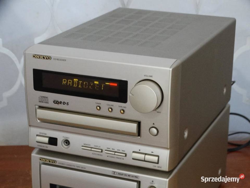 Amplituner Onkyo CR185 CD i mag mocnyWYSYŁKA podkarpackie