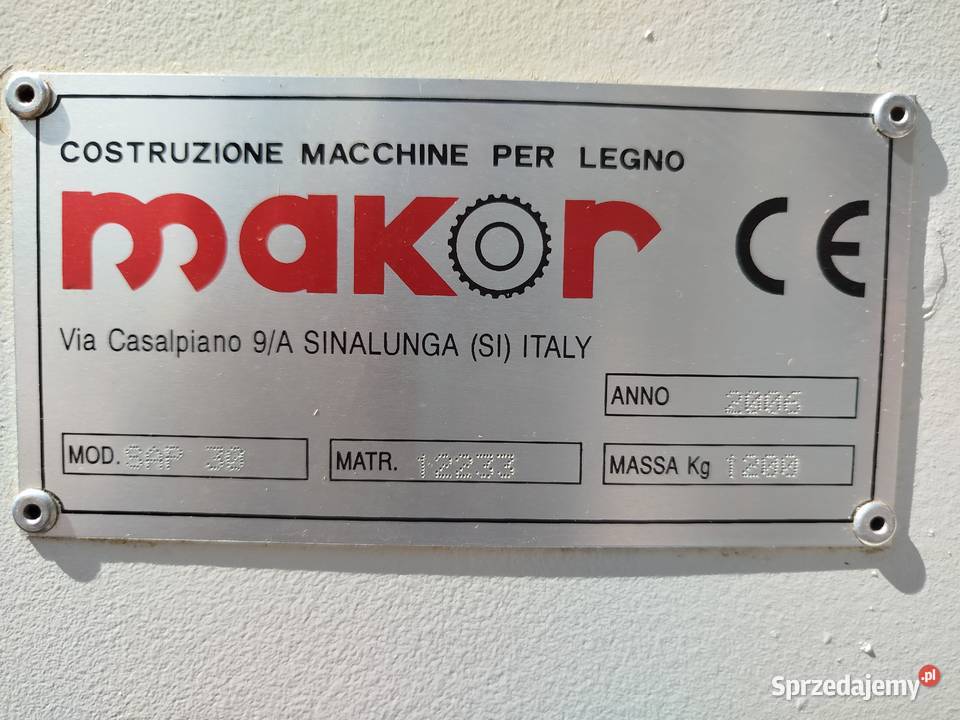 ROZCINARKA DO LISTEW MAKOR SAP 30 zachodniopomorskie Dargomyśl
