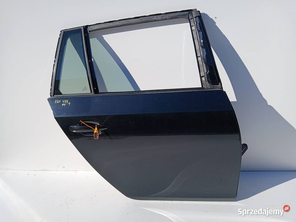 DRZWI PRAWE TYLNE BMW E61 4759 BLACK SAPPHIRE Drzwi lubelskie Strzyżewice