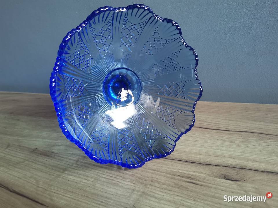 Stara niebieska patera owocarka kat 320 HSG