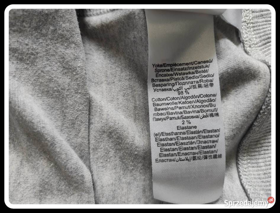 Szare spodnie dresowe na gumce rybaczki 46 XXXL mazowieckie Płock sprzedam
