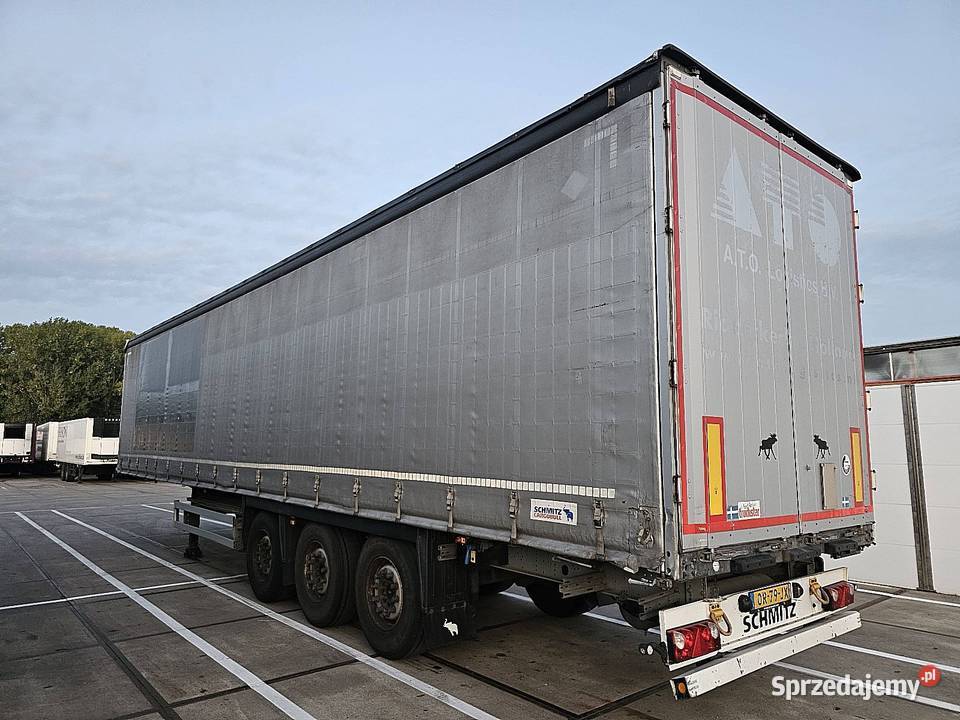 Schmitz SCBS3T 3 AXLES SLIDING ROOF firanka 2018 Motoryzacja