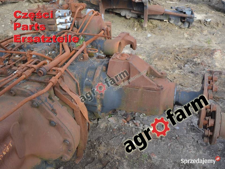 Case 5140 części silnik skrzynia biegów oś Pozostałe Byków