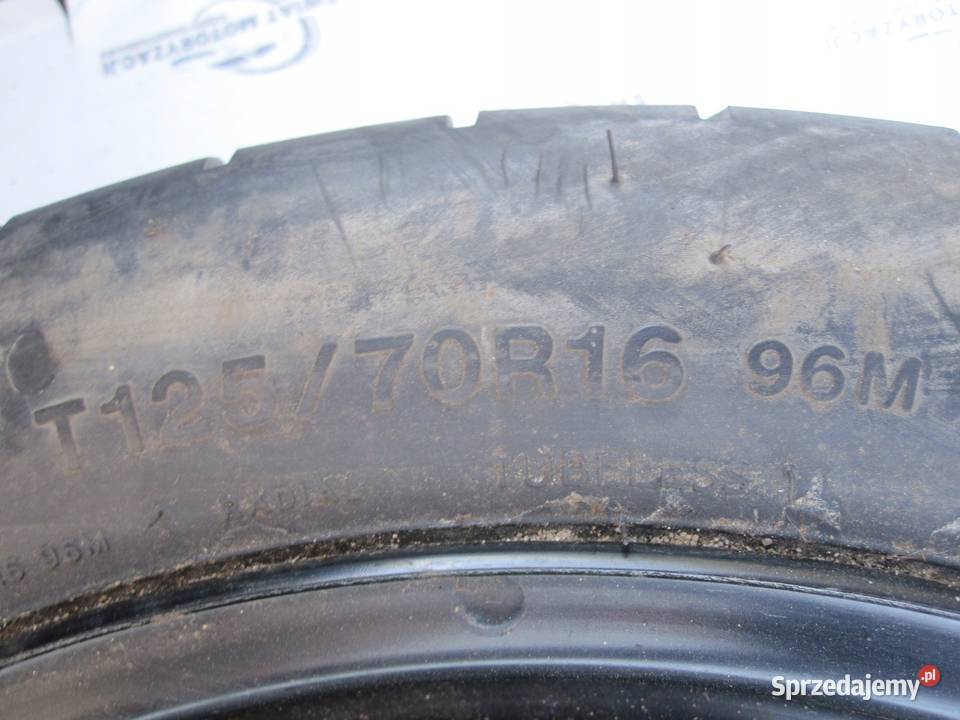 GOLF AUDI SEAT ALTEA koło dojazdowe 1257016 96M Kielce