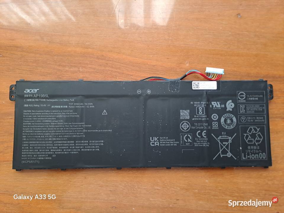 Acer a51556g bateria opolskie Nysa