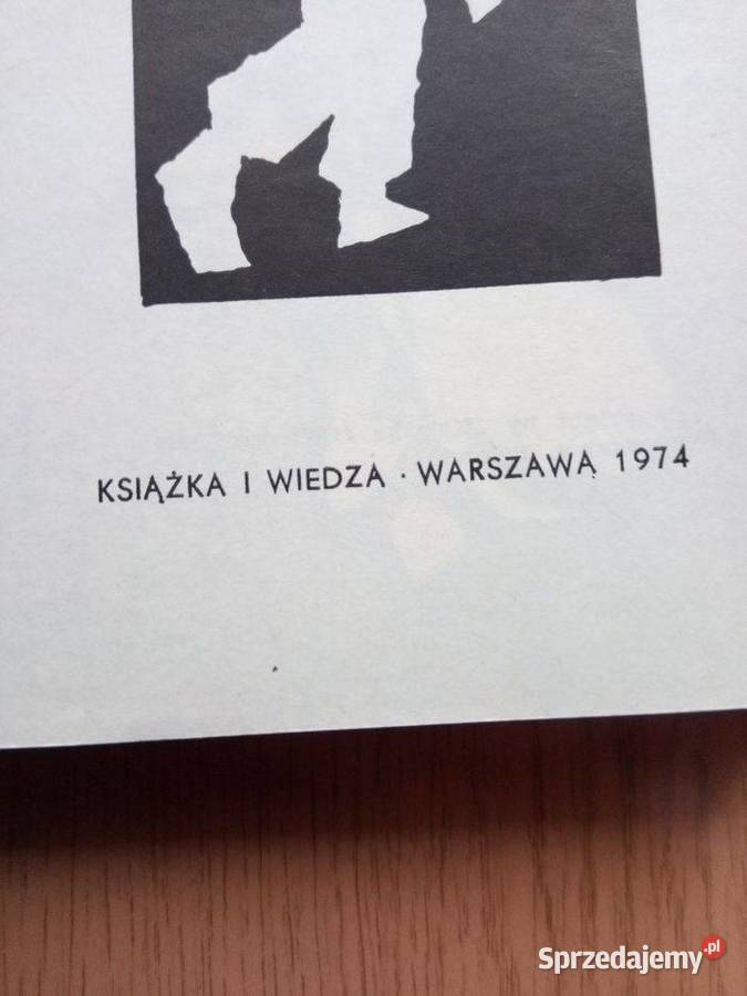 Przemoczone pod plecakiem 18 lat książka 1974r Dąbrowa Górnicza