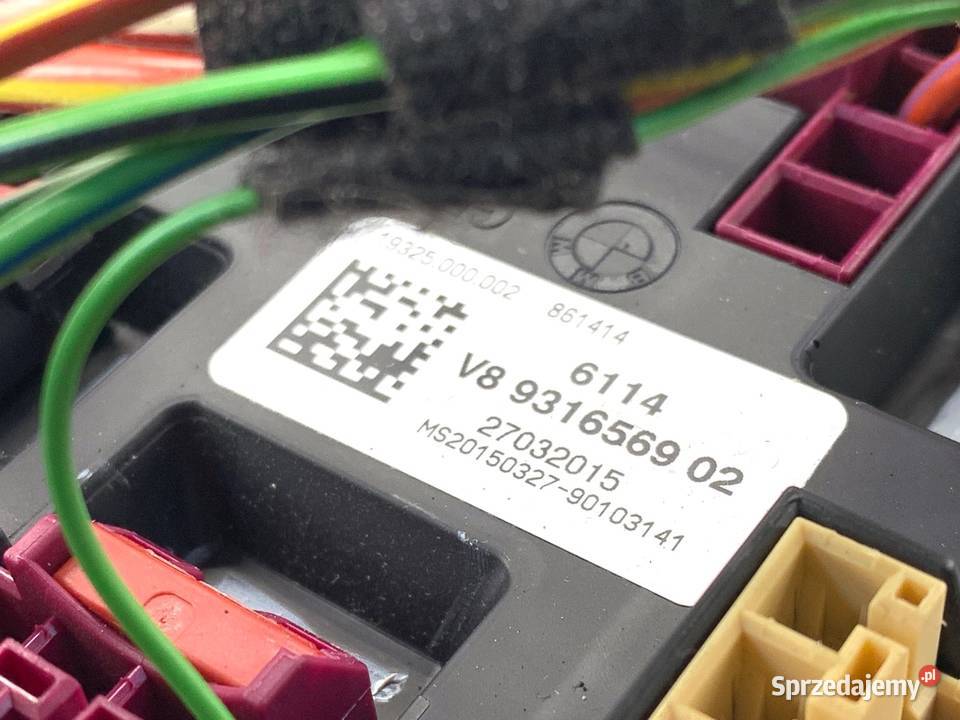 SKRZYNKA BEZPIECZNIKÓW BMW F16 9316569 SUV 1419 podkarpackie sprzedam
