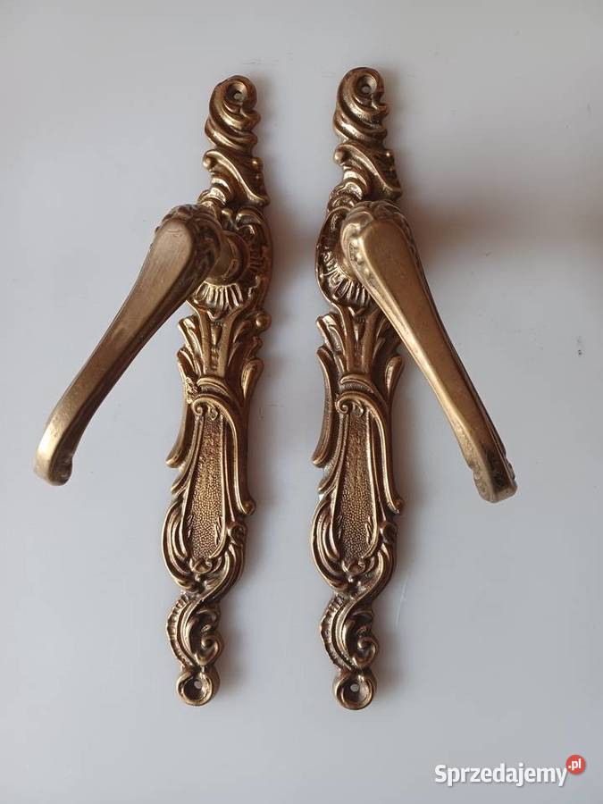 Klamki i szyldy mosiężne Poznań