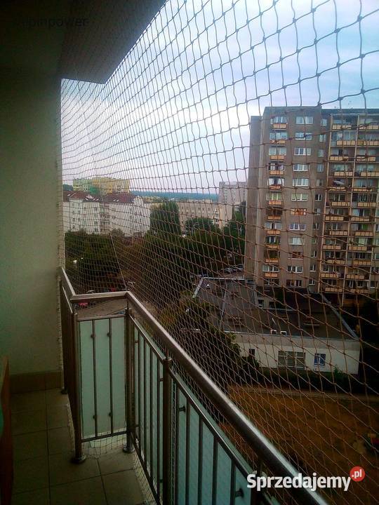 Montaż siatki kota na balkon Warszawa Siatka Na