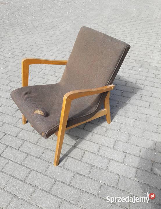 Fotel PRL typ 300 138 Design lata 60 70 Vintage Gdynia