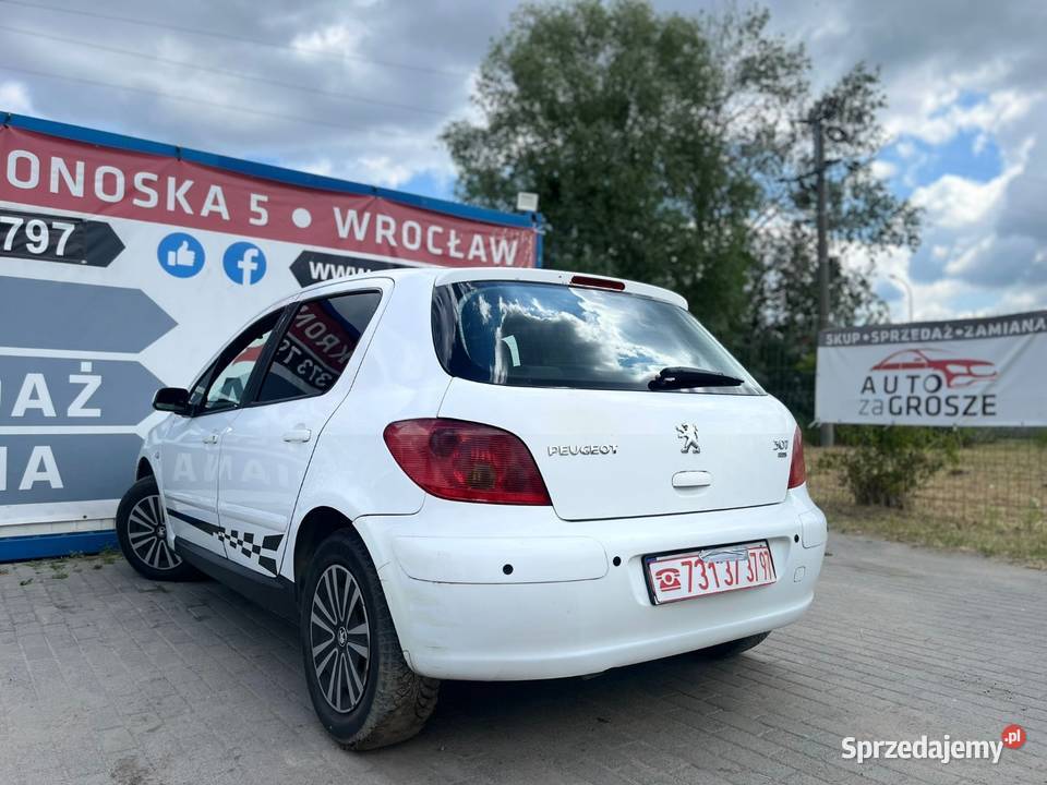 Peugeot 307 20 HDI Klimatyzacja Długie Wrocław