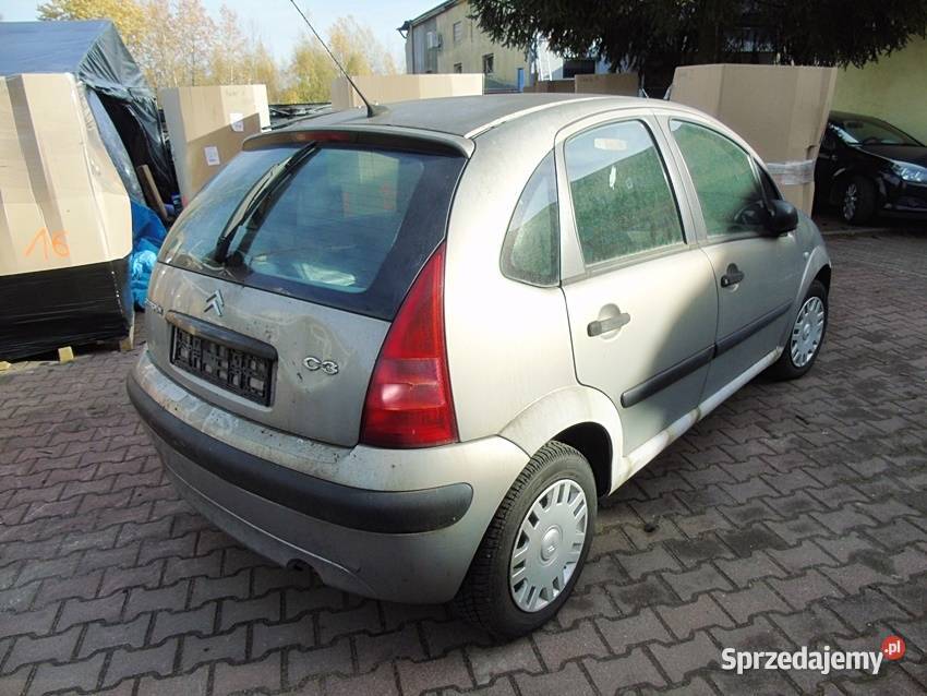 CITROEN C3 I NA CZĘŚCI 11 8V HFX 2004 KLAPA Samochody na części Sosnowiec sprzedam