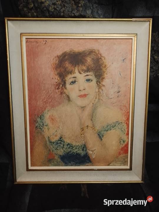 Obraz portret Jeanne SamaryPierrea Augustea sprzedam