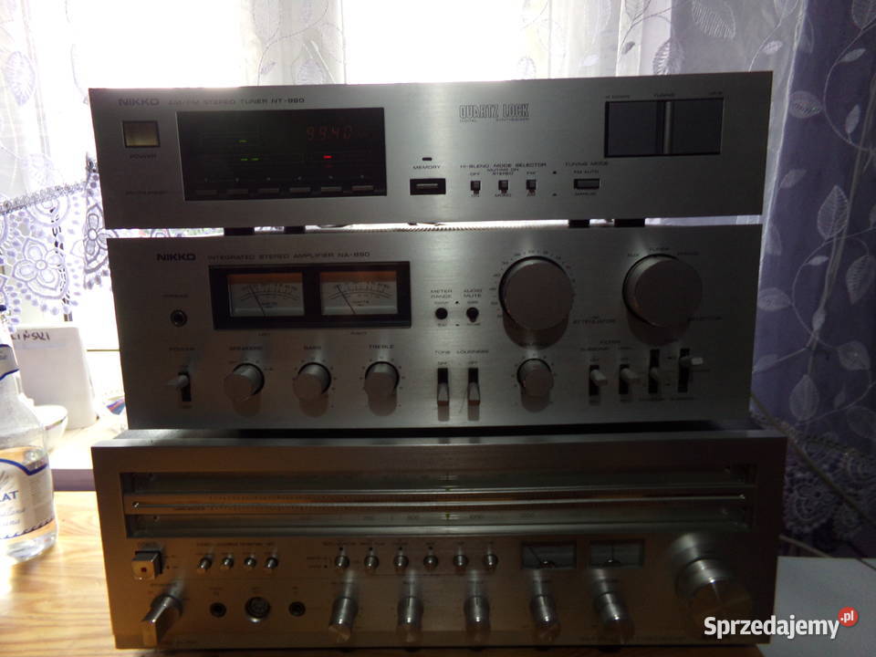 Zestaw audio Nikko NA890 i NT990 Zakrzewo