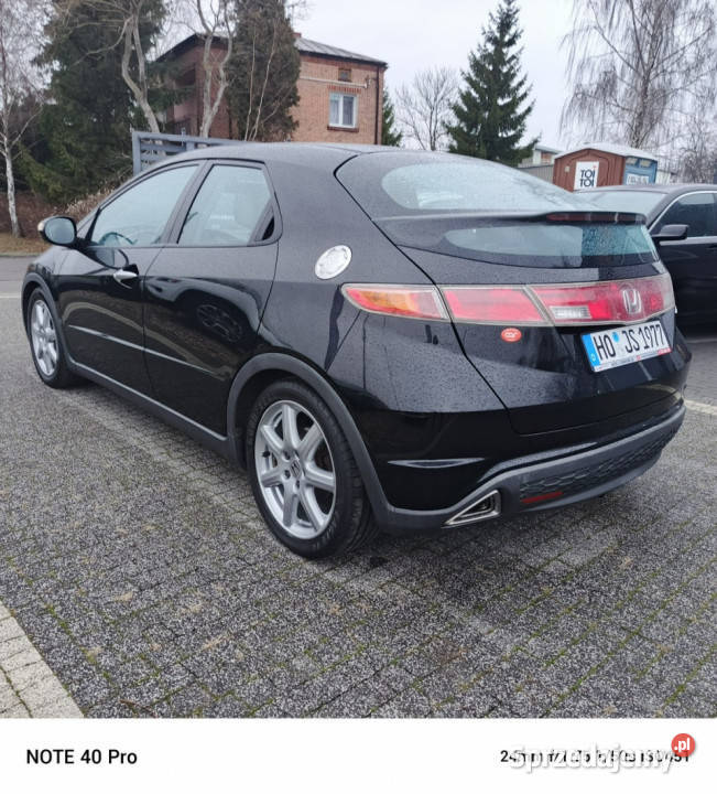 Honda Civic Super stan opłatach VIII 20062011 lubelskie Chełm