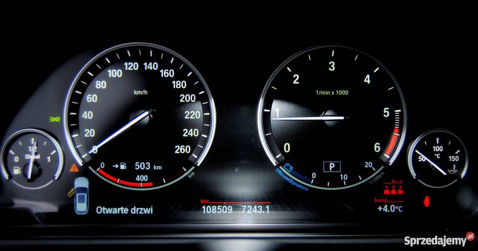 BMW F11 525d xDrive Salon Polska asystent pasa ruchu Siedlce