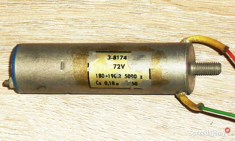 Elektromagnes pchający 38174S 72 V siła 035 skok Gliwice sprzedam