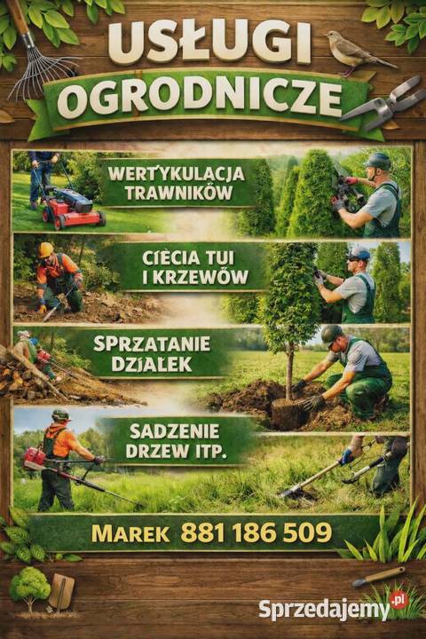 Usługi ogrodnicze Pozostałe Leszno