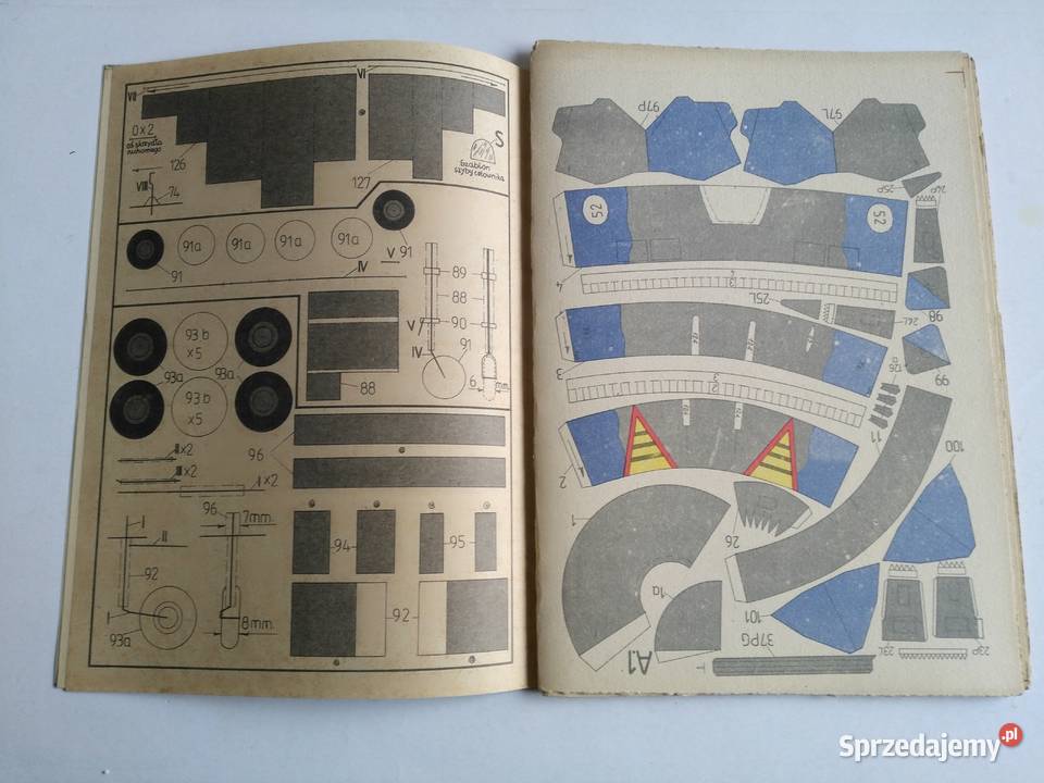 Mały Modelarz 121990 Samolot myśliwskobombowy Dąbrowa Górnicza