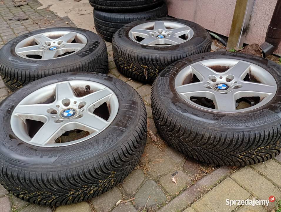 Alufelgi z oponami Zimowymi BMW 5X120 Piaseczno