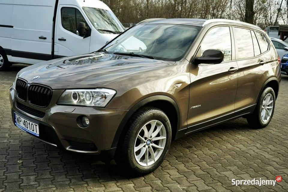 BMW X3 20xDrive NAVI Xenony skóra F25 2010 ABS mazowieckie Płock sprzedam